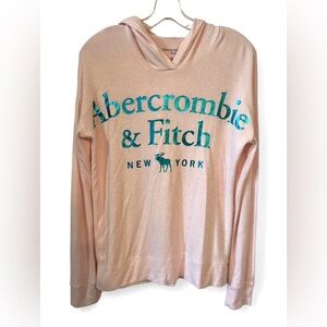 Abercrombie & Fitch Pink with Teal Accents, girls size 15/16